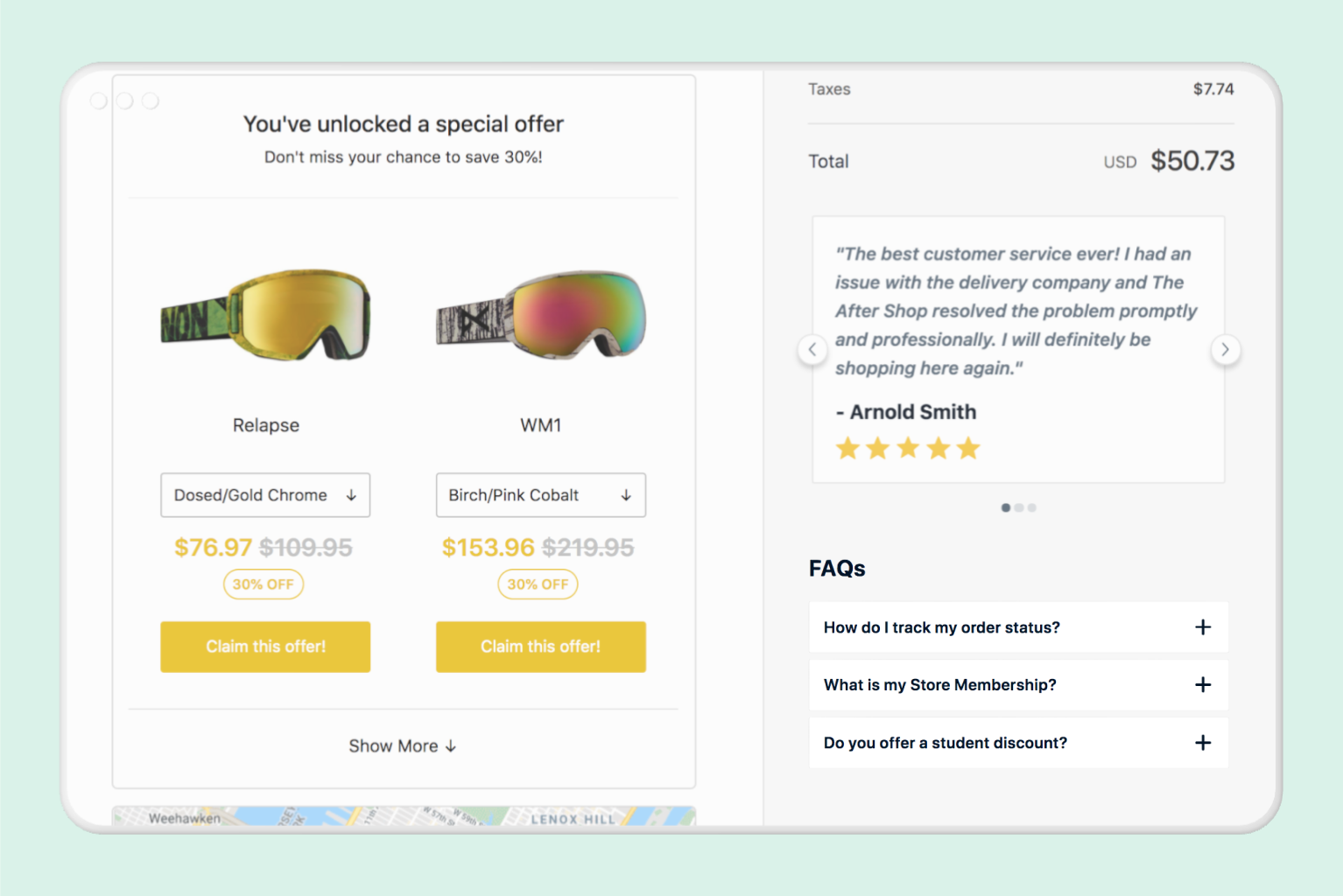 AfterSell Thank You Page