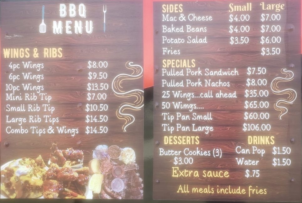 Jack's Chick'n Ribs BBQ Restaurant Truck