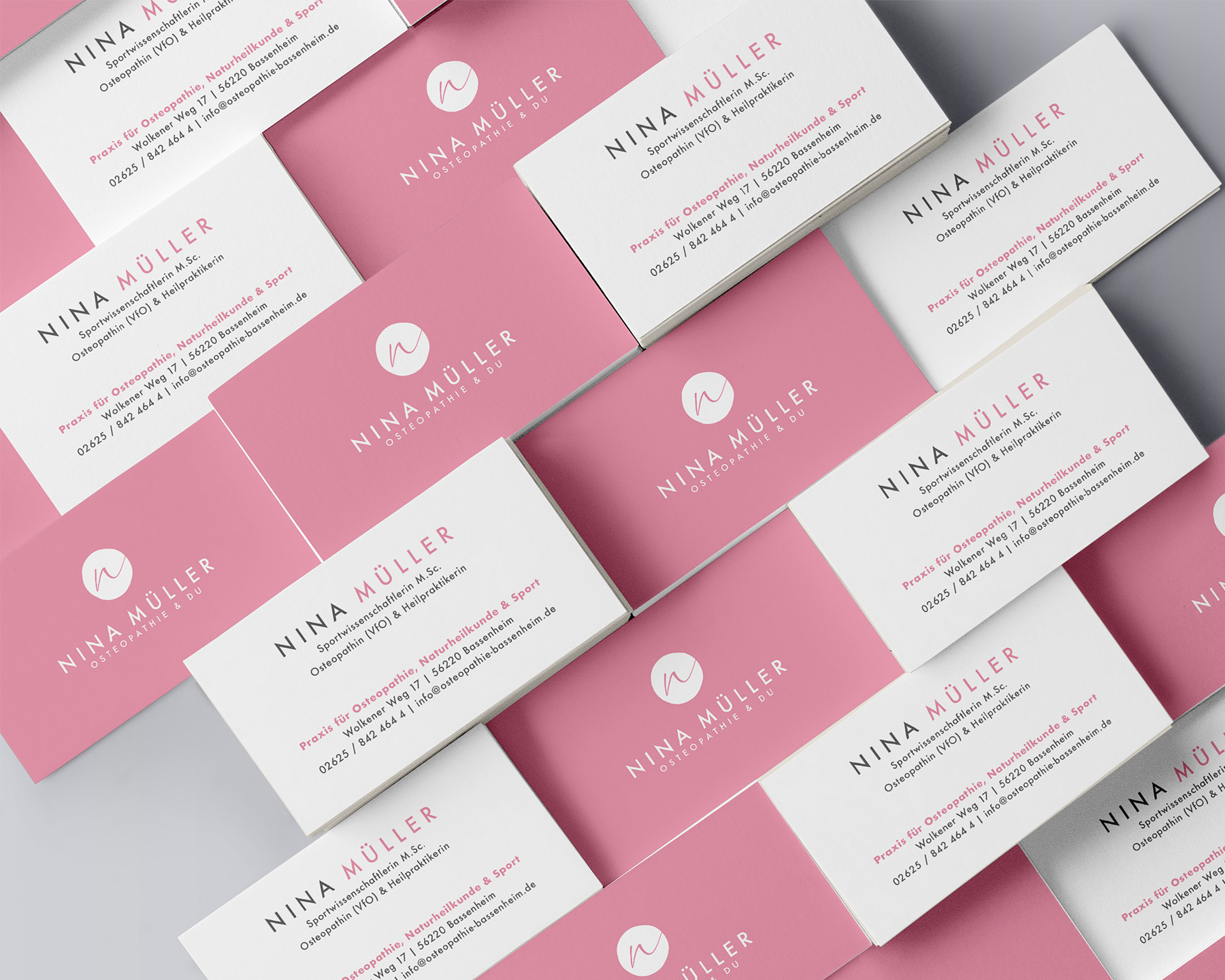 DORFKID - Logodesign und Corporate Design für Nina Mueller - Osteopathie & Du