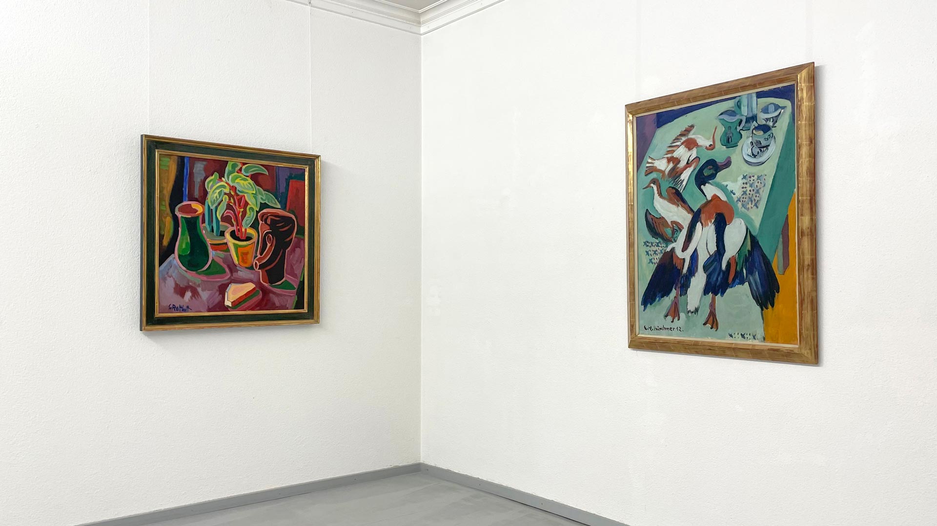 Ernst Ludwig Kirchner. Exhibition view at Henze & Ketterer, Bern Switzerland