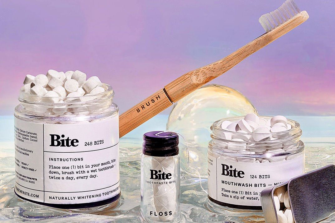 Bite Reinvents Toothpaste to Go Zero Waste