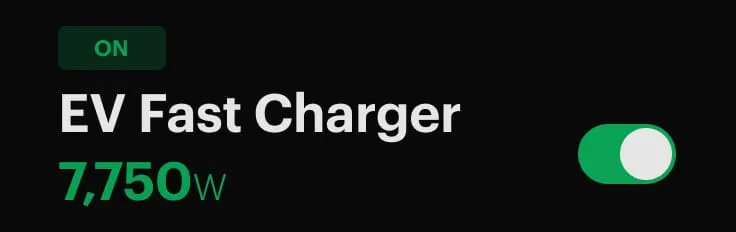 Control charger app