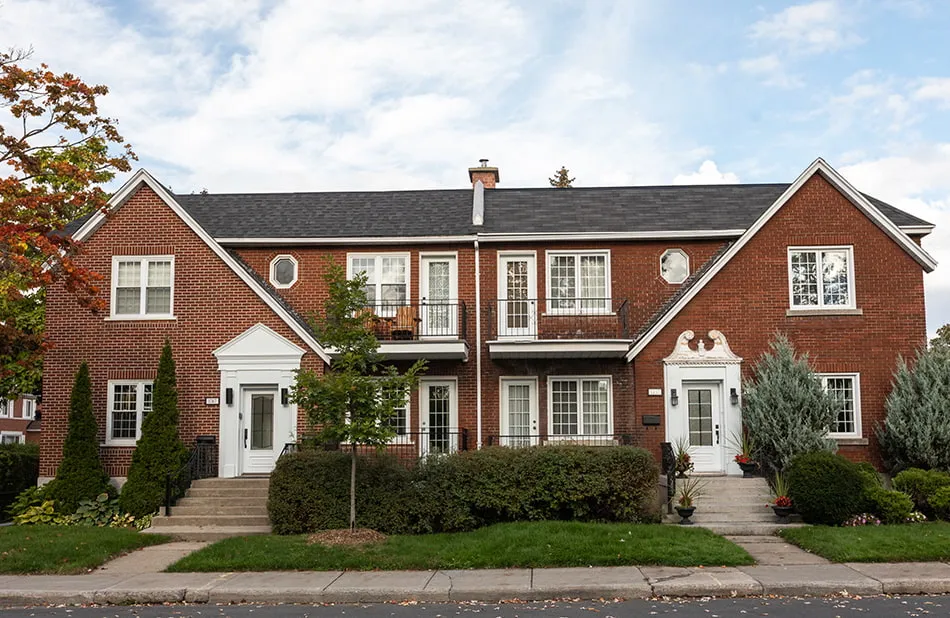 Montréal - maisons jumelées