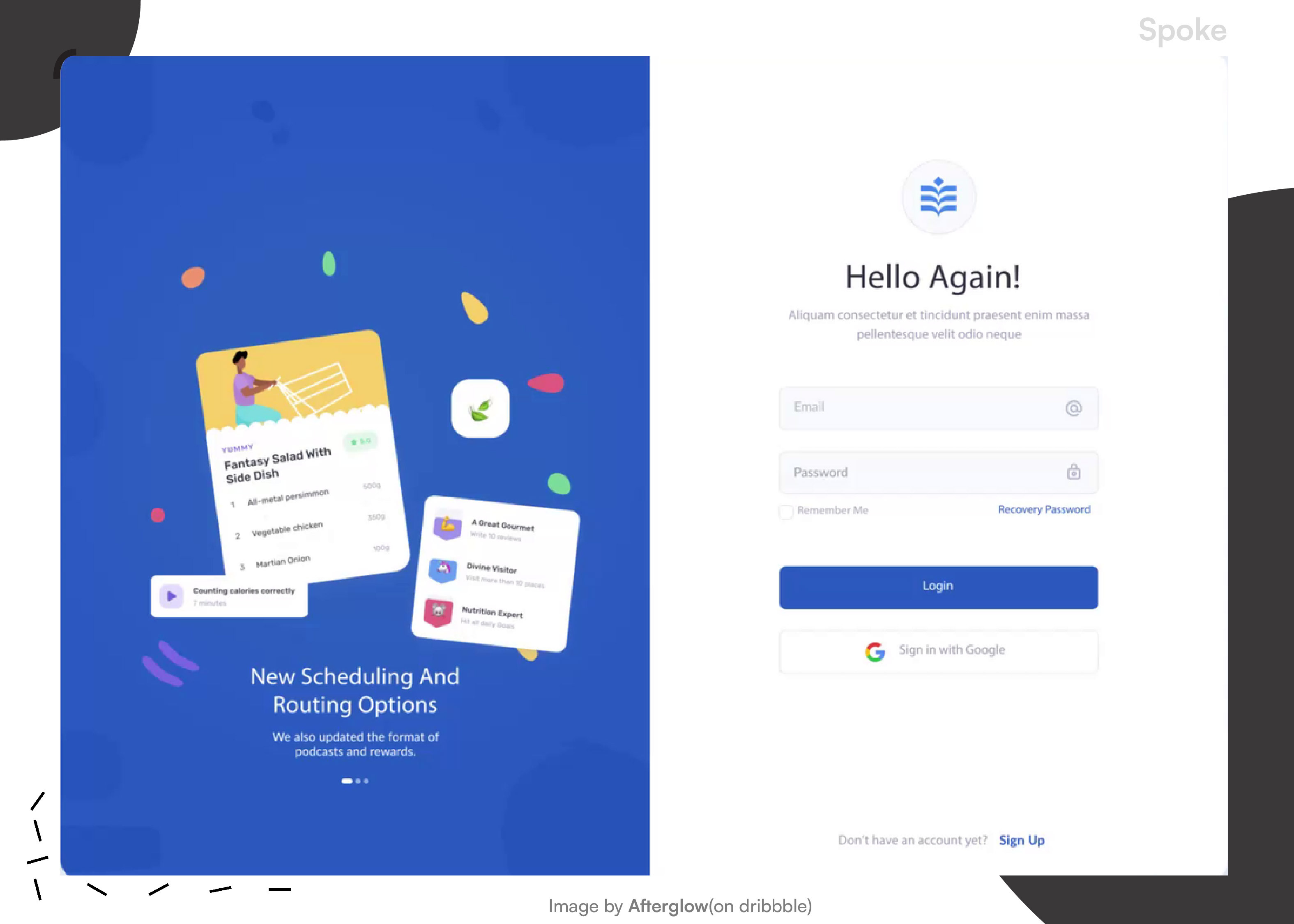 Eased Signup process