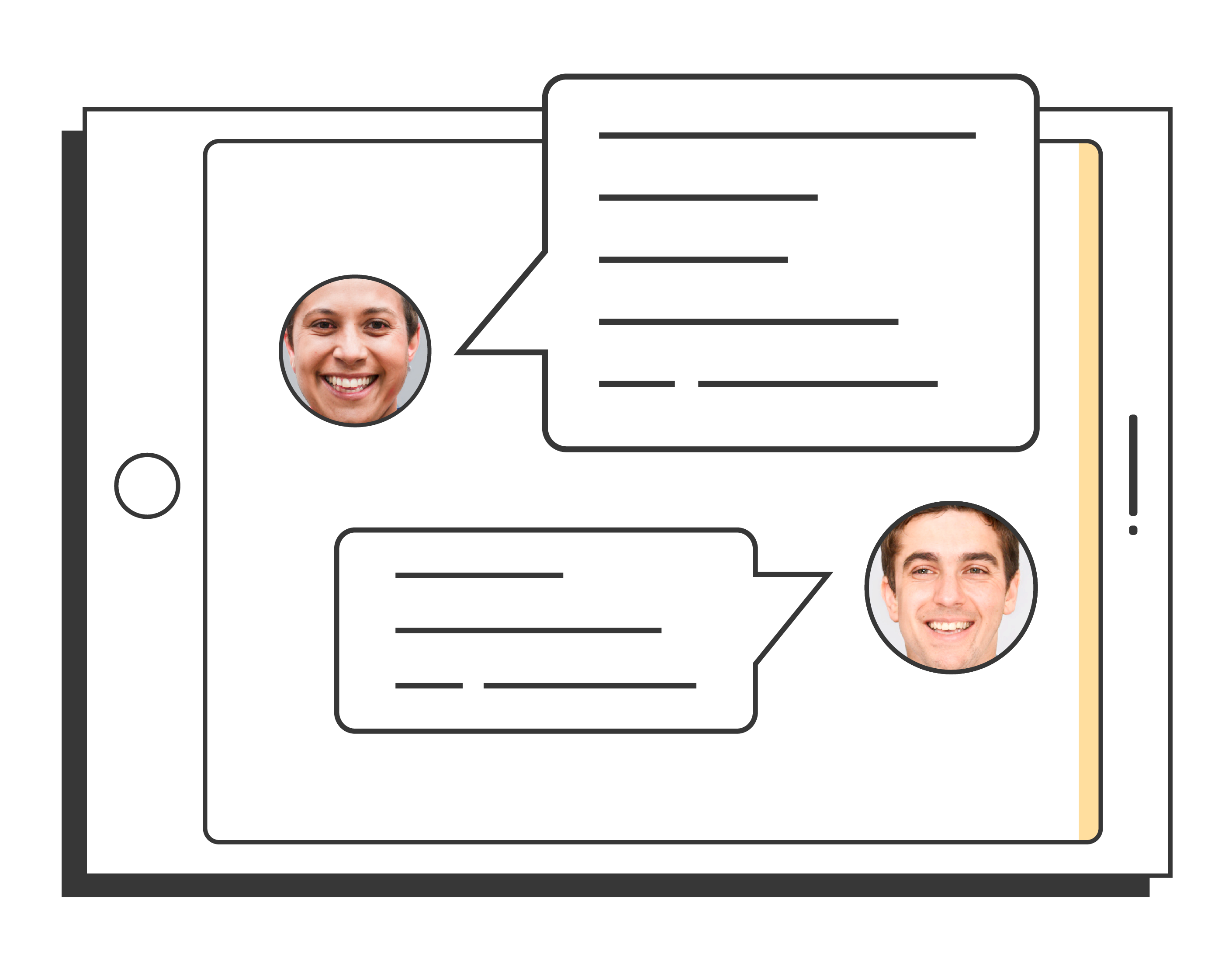 communication illustration