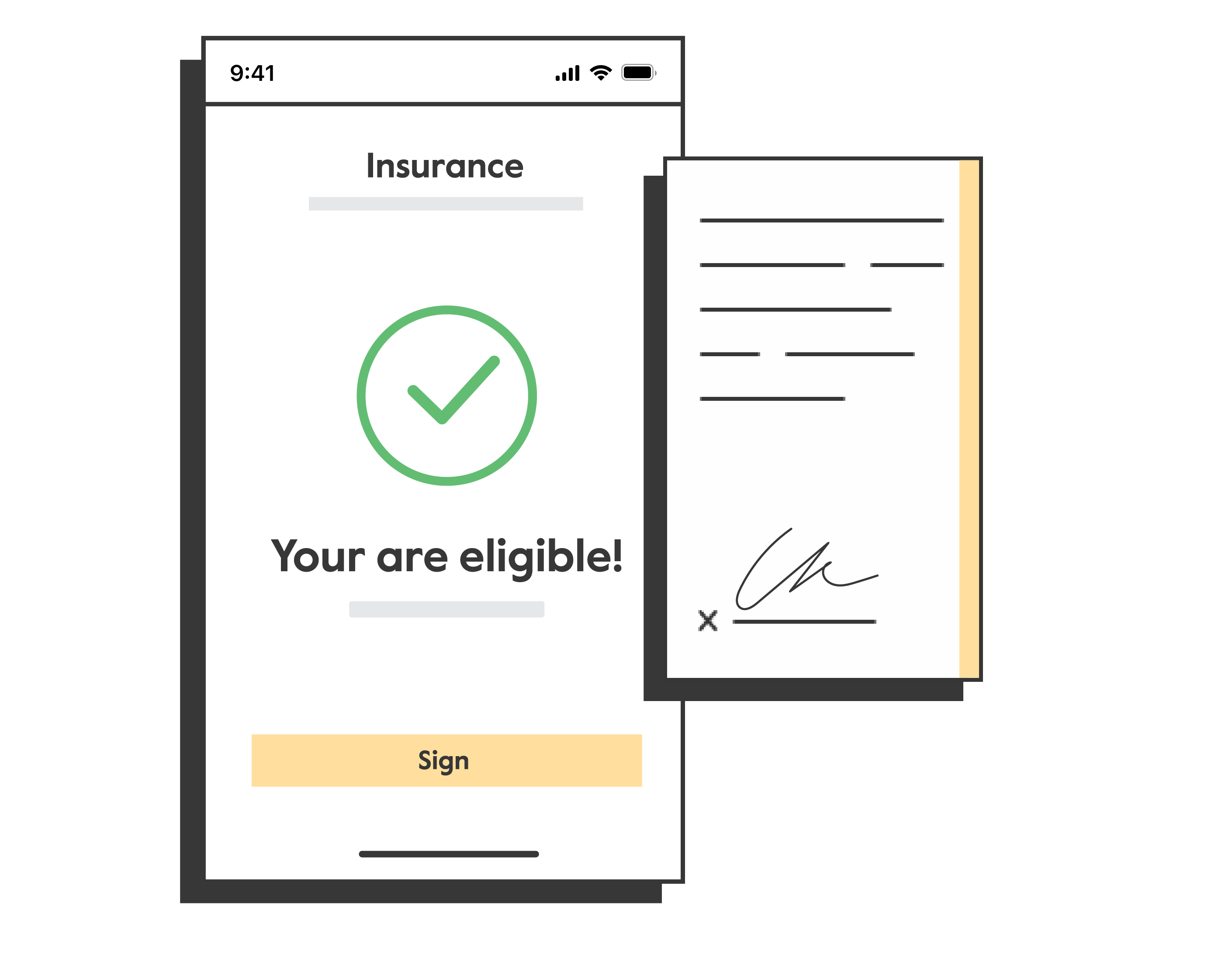 insurance illustration