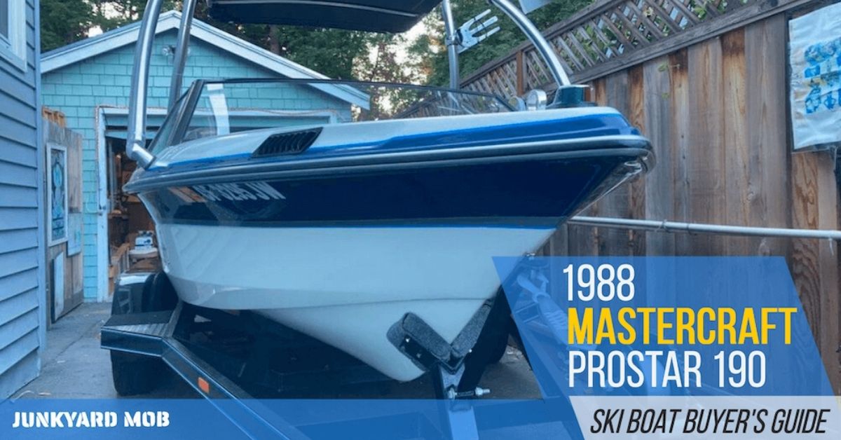1988 Mastercraft Prostar 190 Specs and Review Junkyard Mob