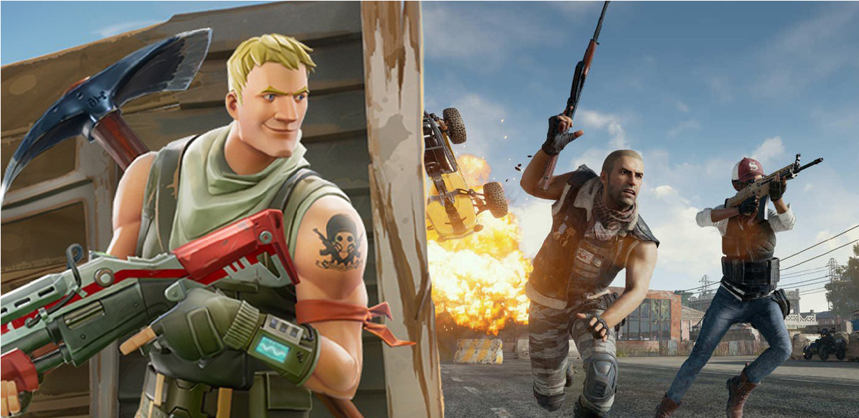 PUBG vs. Fortnite