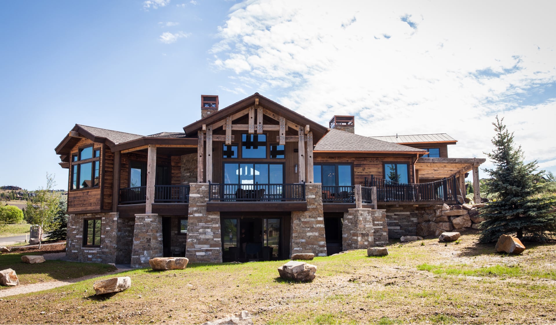Grove Farmhouse Bison Homes