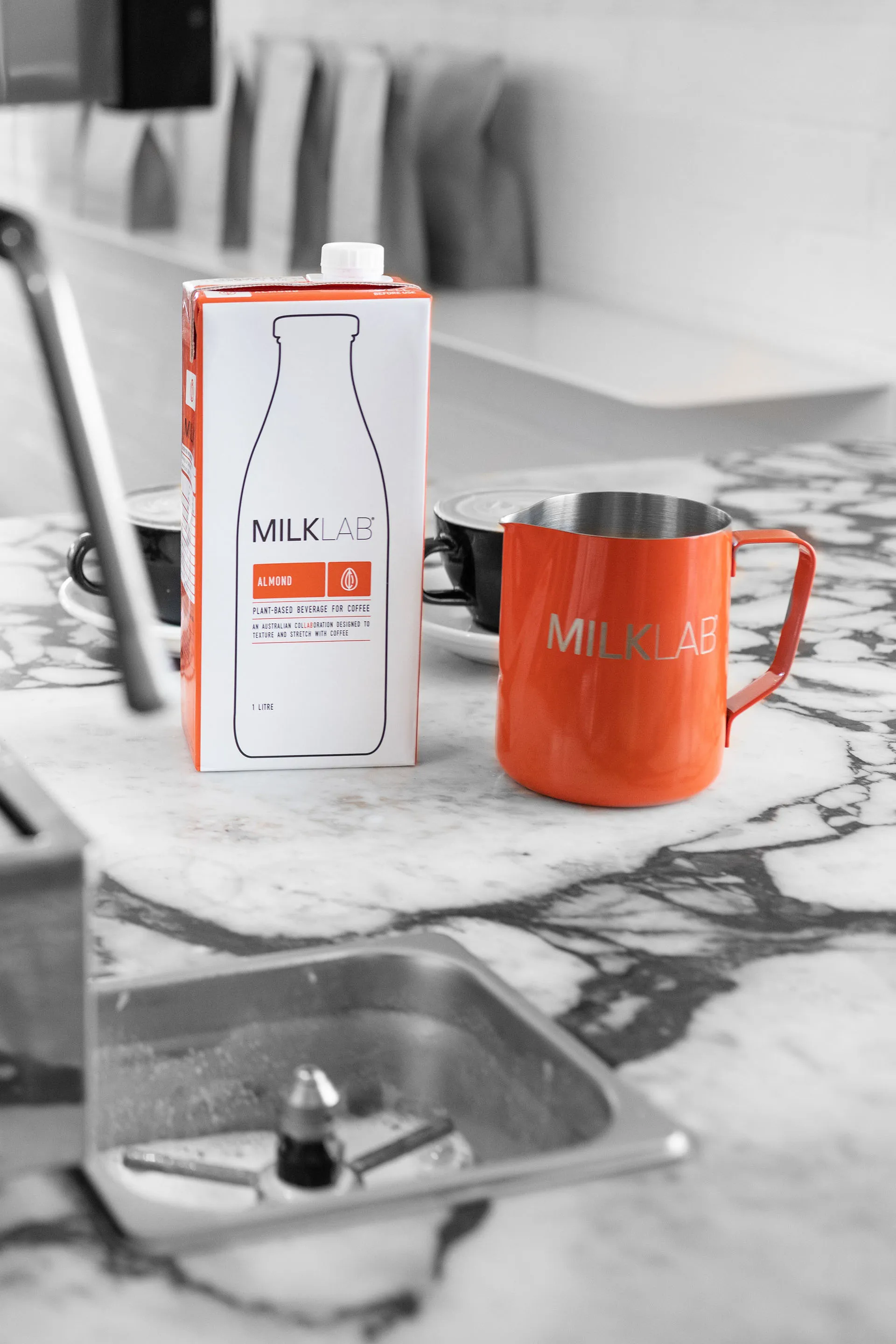 MILKLAB Almond Milk and jug