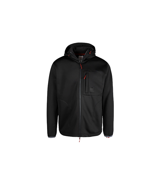 Topo Design Tech Fleece Hoodie - Black