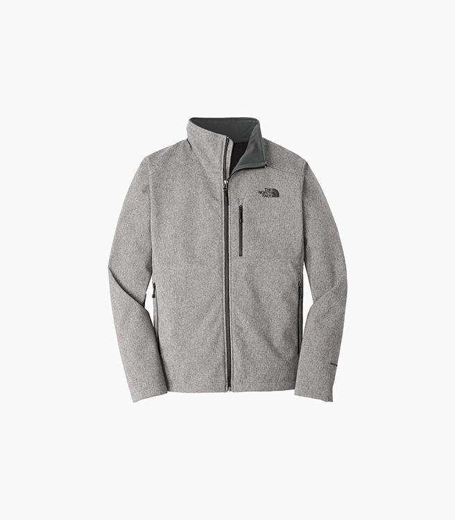 The North Face Apex Barrier Soft Shell Jacket - Medium Grey Heather