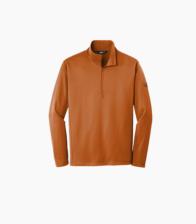 The North Face Tech 1/4-Zip Fleece - Orange Ochre
