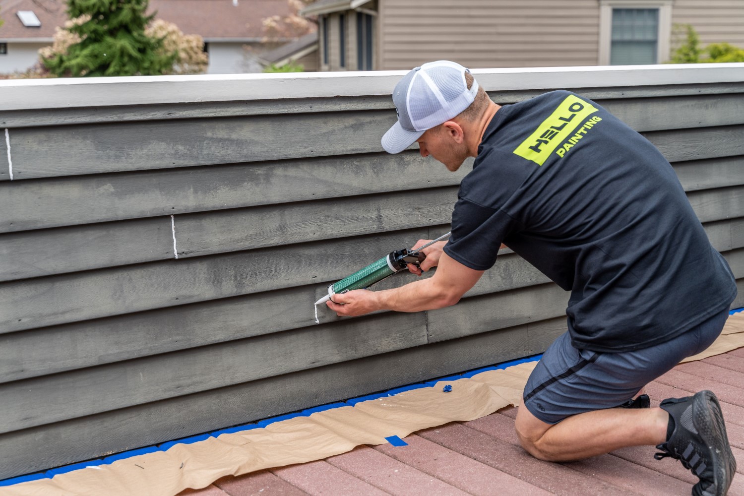 Exterior Painting Process Residential Painting with HELLO Painting