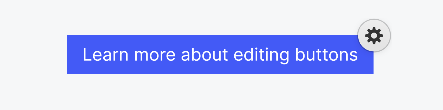 webflow editor edit button on hover gear icon