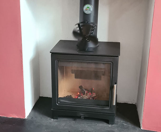 pitched roof and chimney