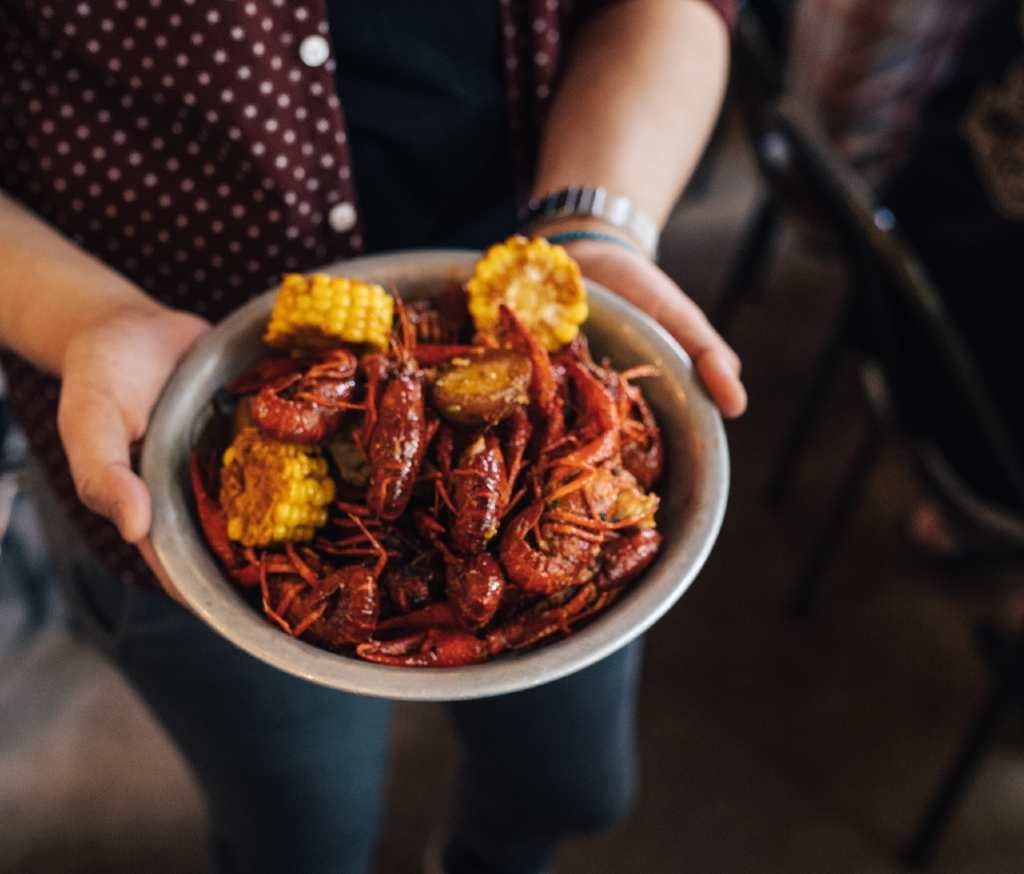 cajun food.
