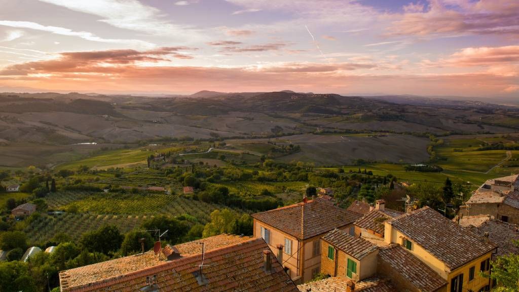 view over Provence.
