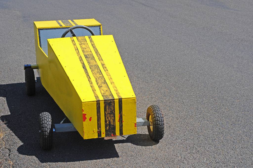 soapbox derby car.