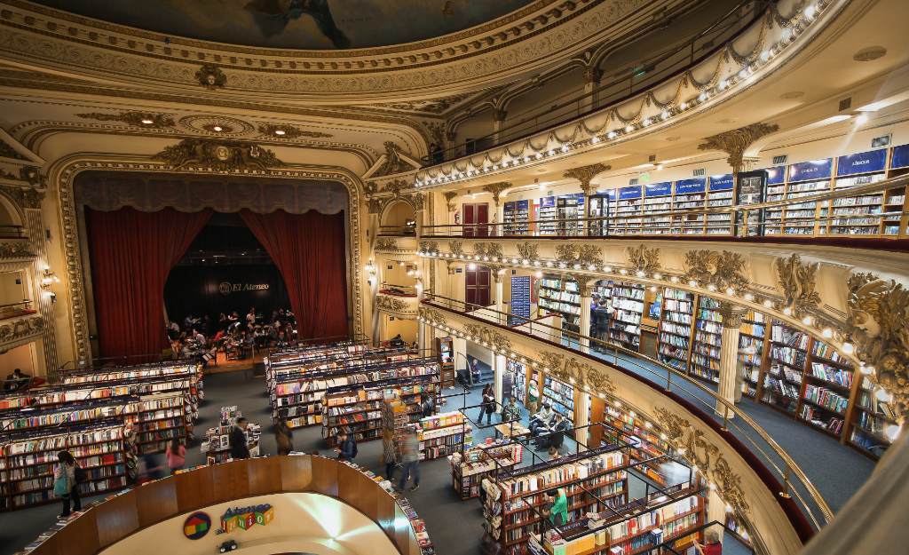 bookstore in Buenos Aires.
