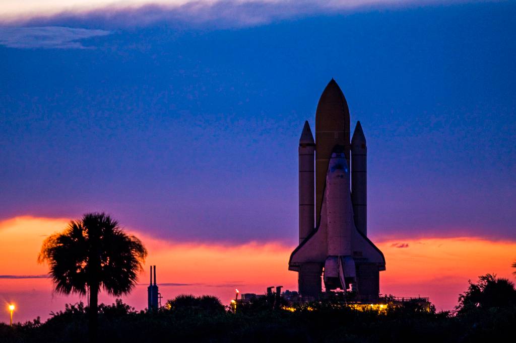 rocket at Cape Canaveral
