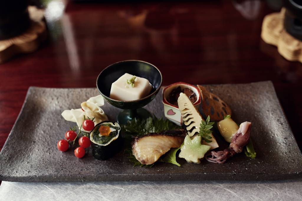 seasonal food in Kyoto.