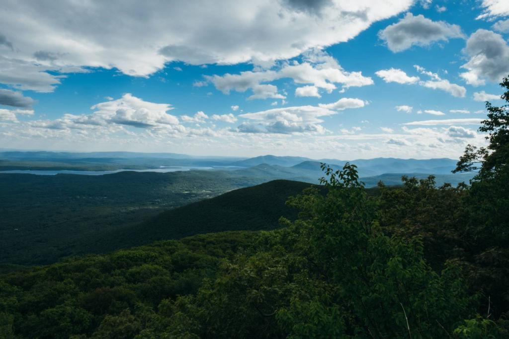 mountains in the Catskills.