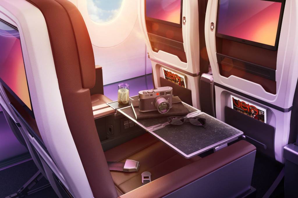 Virgin Atlantic premium economy seats