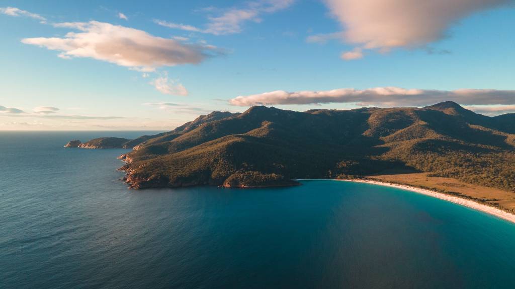 wineglass bay.