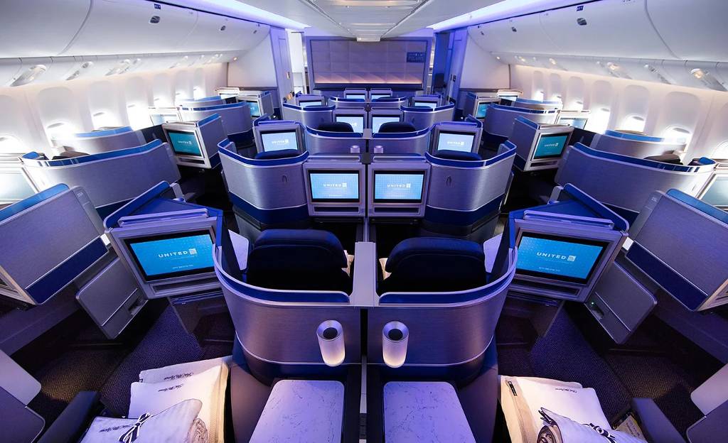 United Polaris seating.