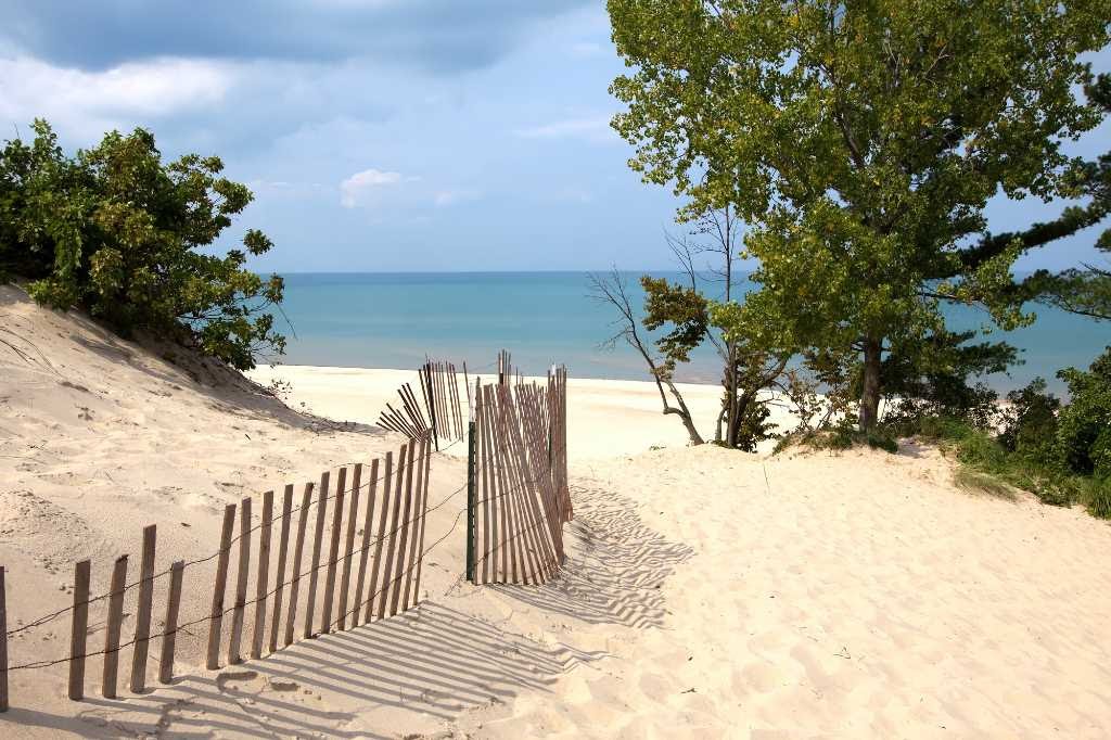 Indiana Dunes State Park.