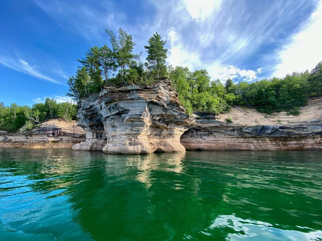 Pictured Rocks national seashore.