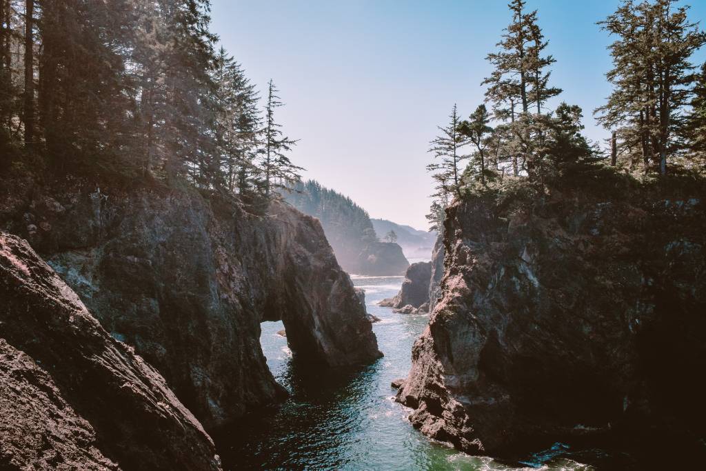 Oregon coast.