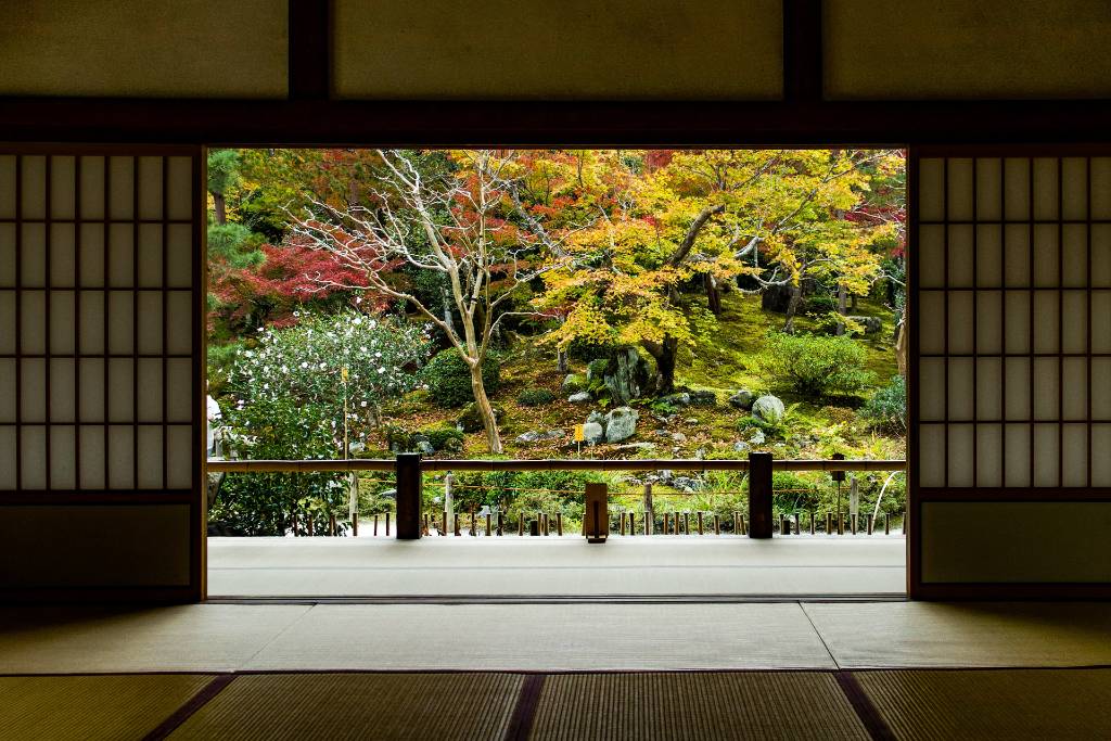 garden in Kyoto.