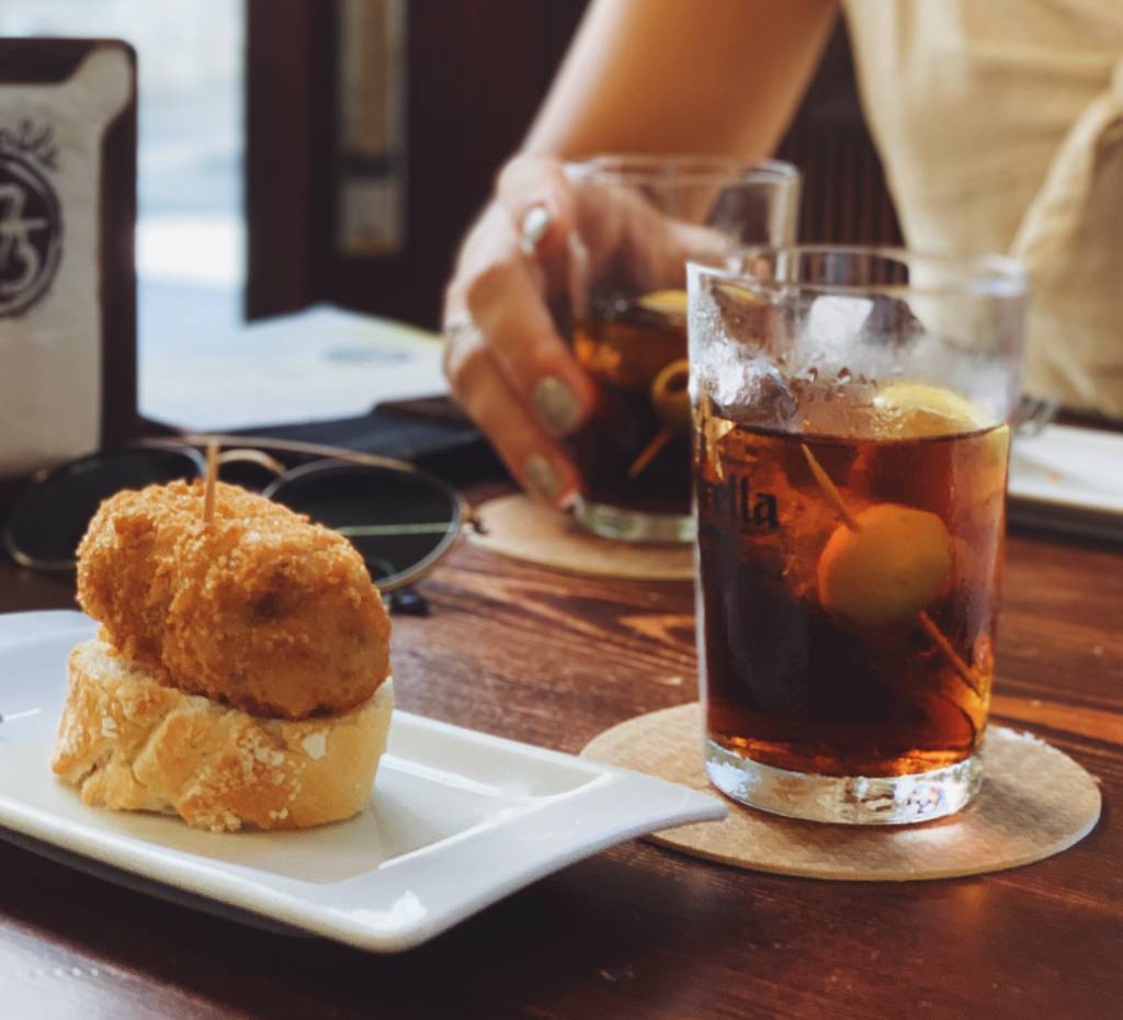 Vermouth drinks.