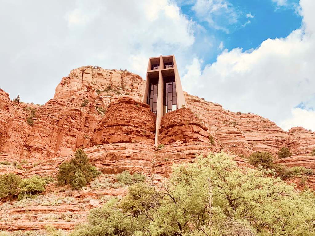 The Chapel of the Holy Cross in Sedona.