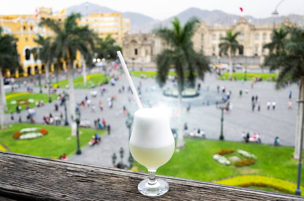pisco drink in Lima