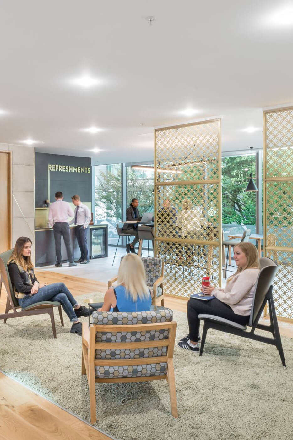 The Blade breakout area