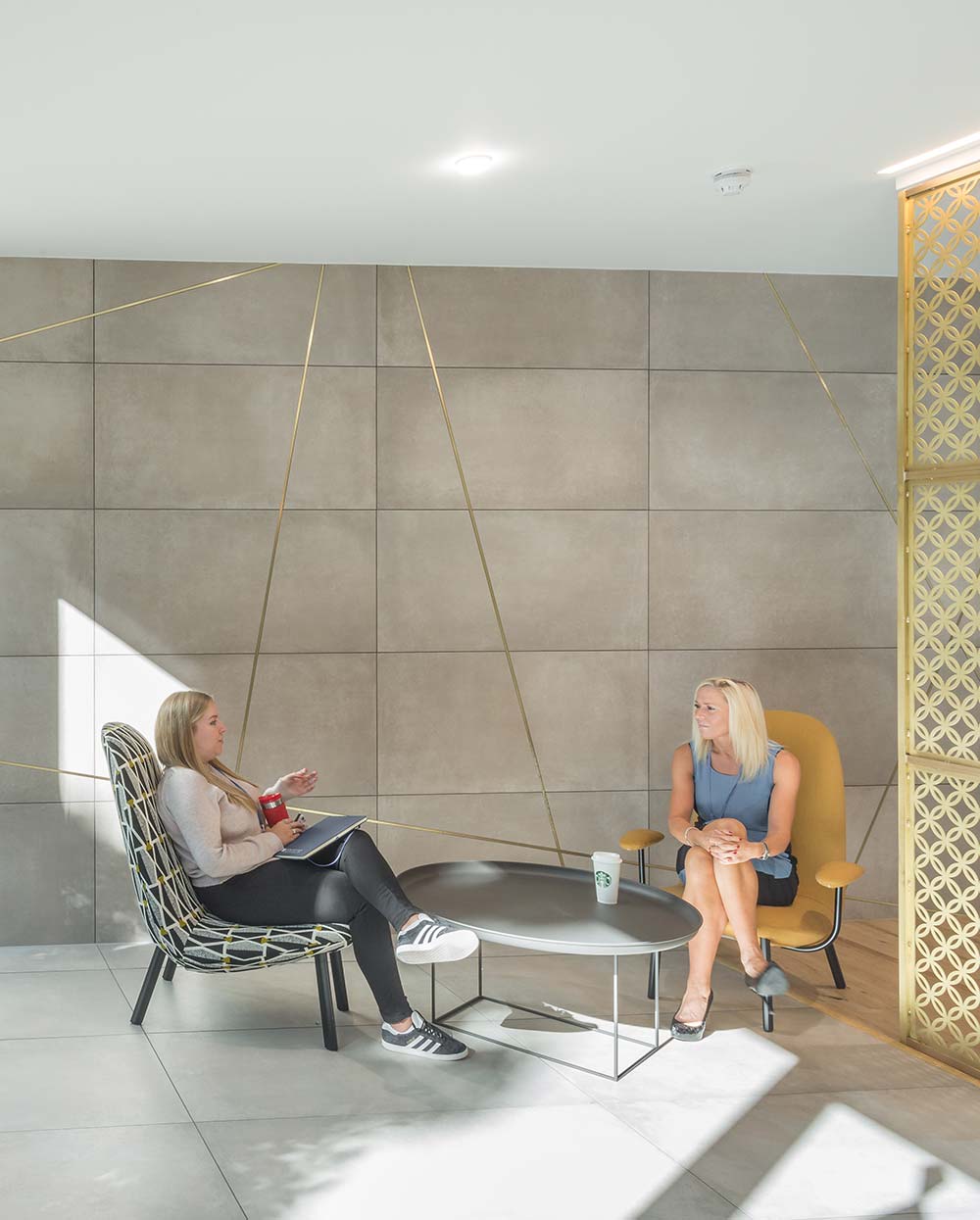 The Blade Breakout Area coffee