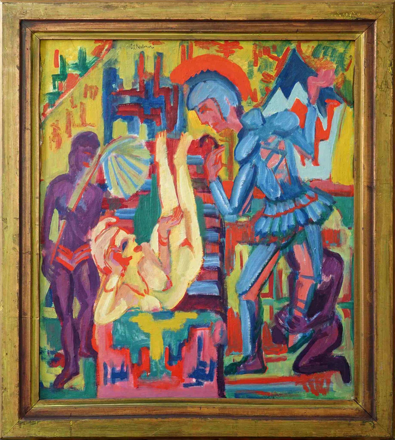 Ernst Ludwig Kirchner, Antonius & Cleopatra, 1921-23