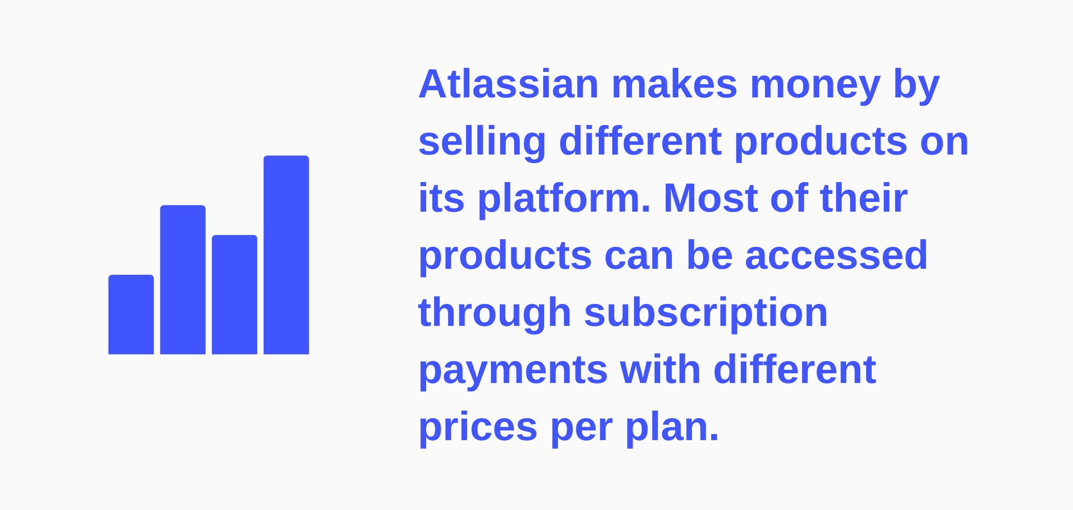 Infographic about How does Atlassian make money