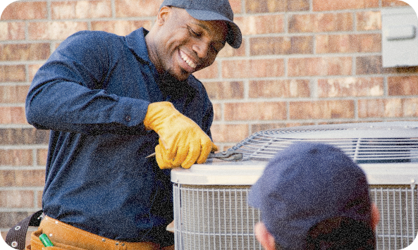 HVAC installation contractor company in Massachusetts for AC systems, furnaces, boilers and hot water heaters