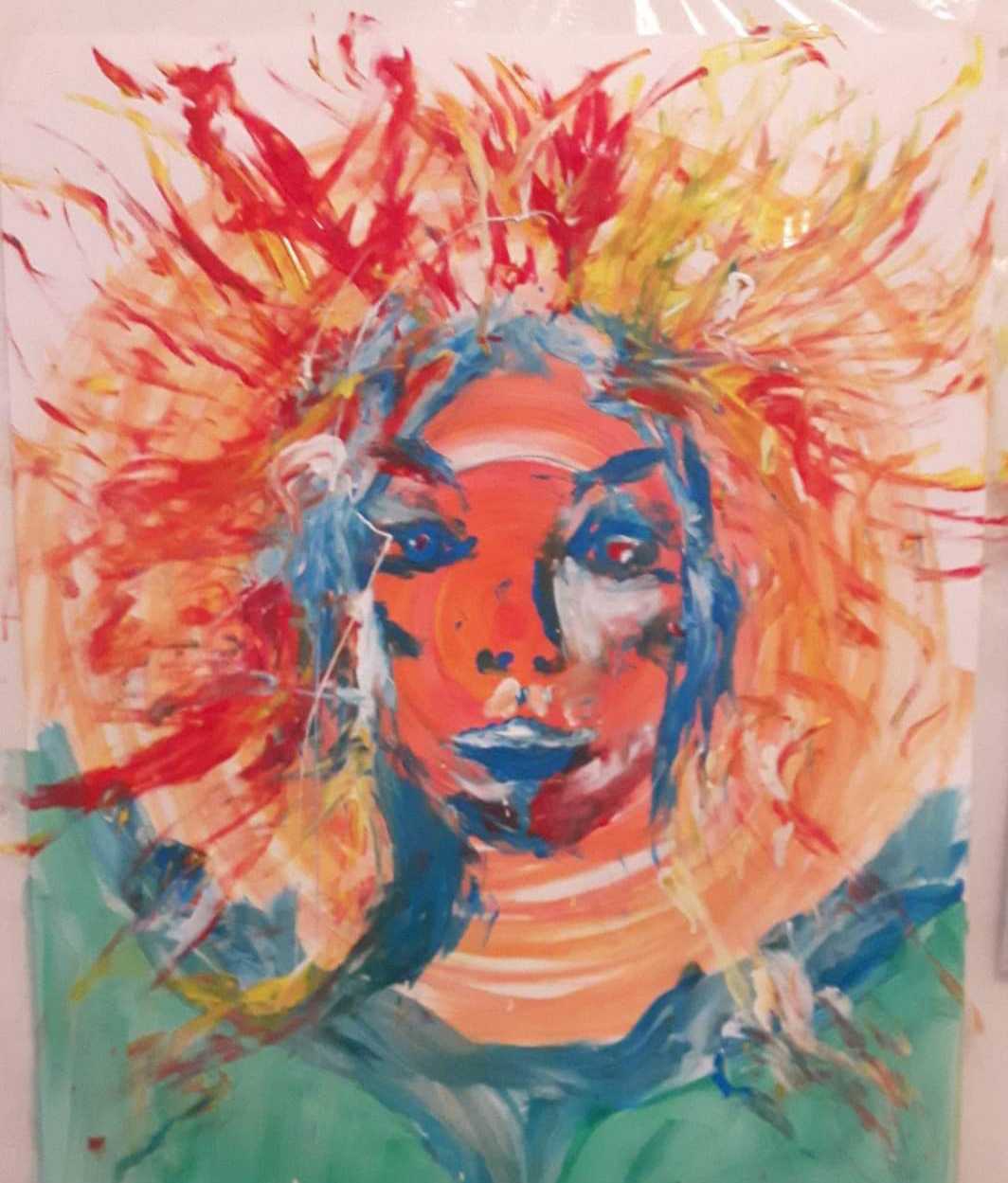 Face Warm Artwork.