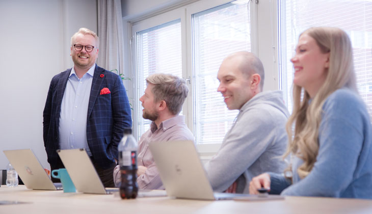 Uusi toimitusjohtajamme: "Työssäni on kaksi ykkösasiaa: henkilöstö ja asiakkaat"