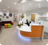 Wellness360 reception desk