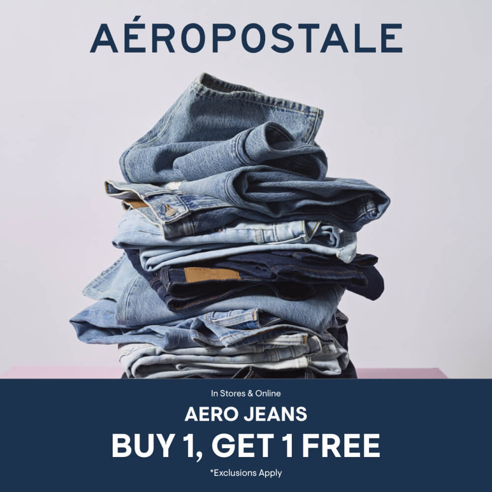 Stack of Aero Jeans