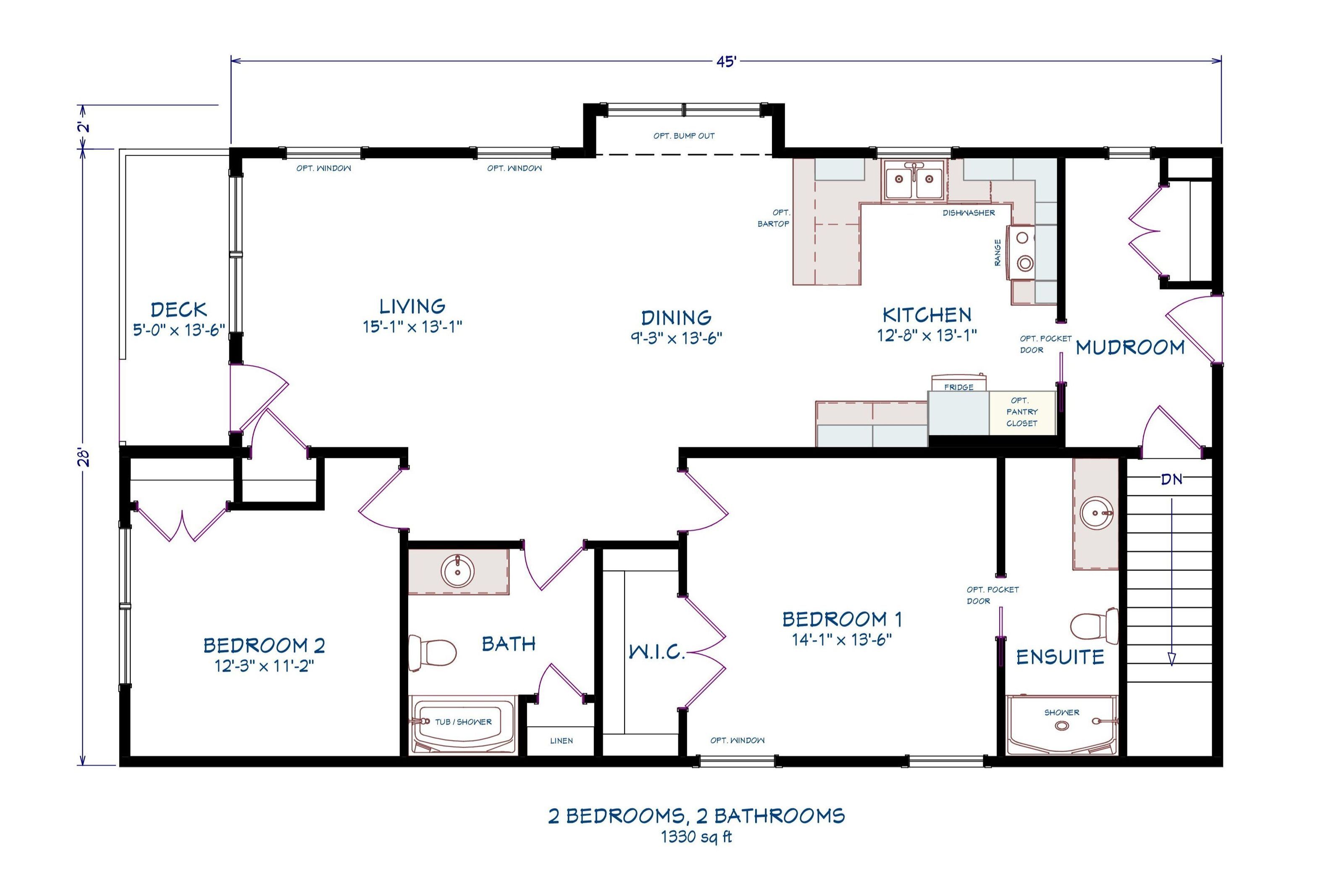 ML202 Traditional Home Plan Maple Leaf Homes