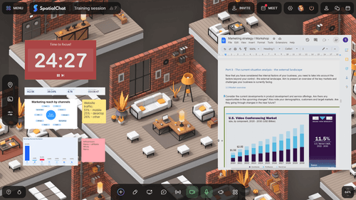 SpatialChat — Simple way to deliver engaging video meetings.