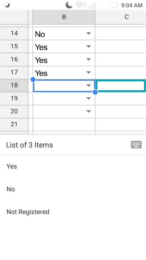 How to Add Yes/No DropDown Lists in Google Sheets Lido.app