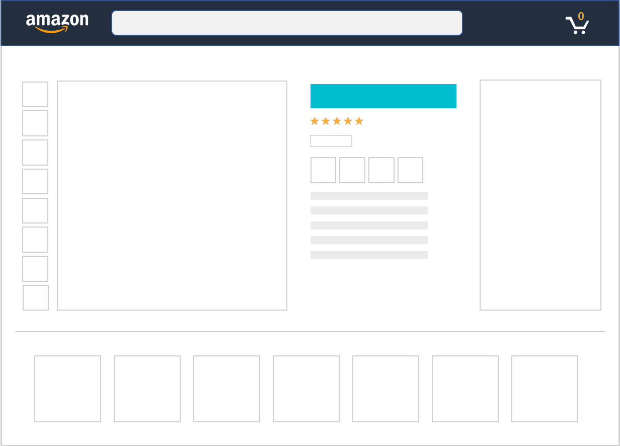 illustration showing product title on an amazon listing